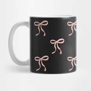 Cute Coquette pale pink ribbon bows bundle pack girly aesthetic this is me if you even care Mug